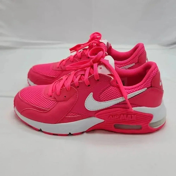 Nike Womens Air Max Excee Athletic Running Sneaker Shoes Hyper Pink White Size 7 - Picture 3 of 9